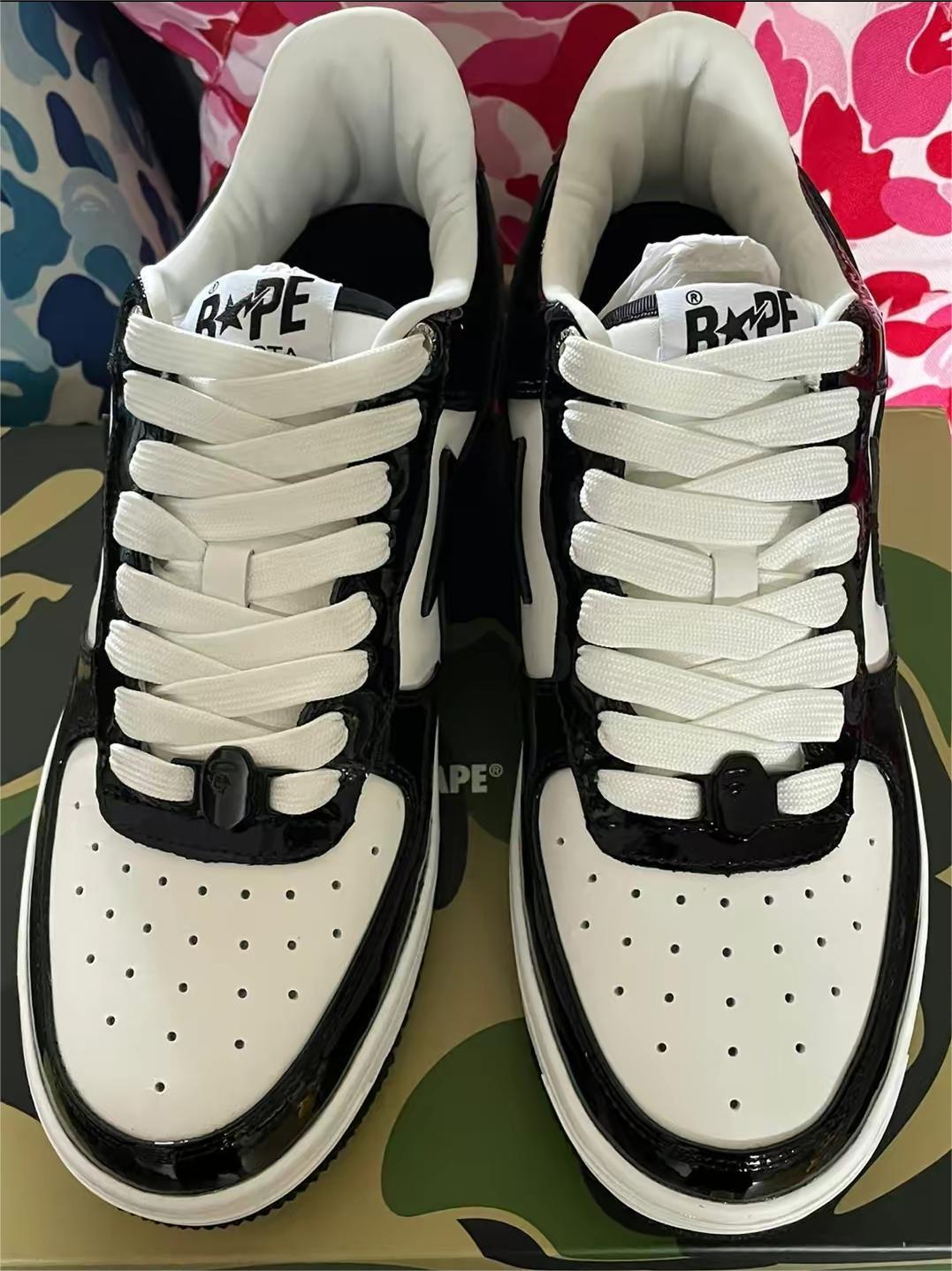 A Bathing Ape Bape SK8 Sta Black 001FWH701001_BLK_A review Smith