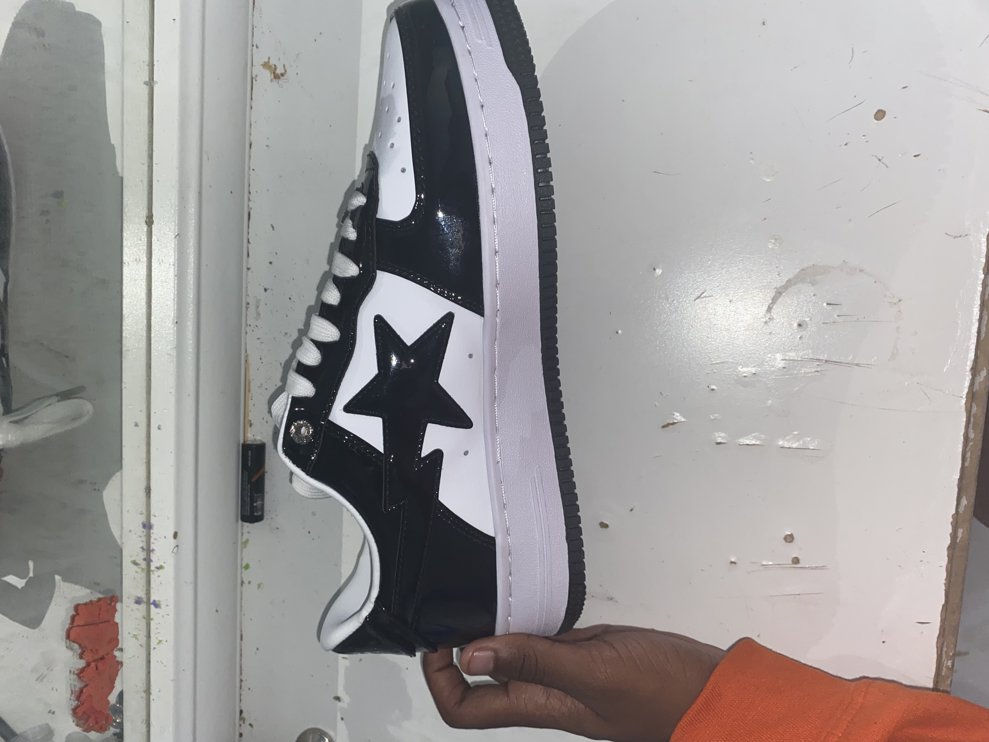 A Bathing Ape Bape SK8 Sta Black 001FWH701001_BLK_A review be fr 00