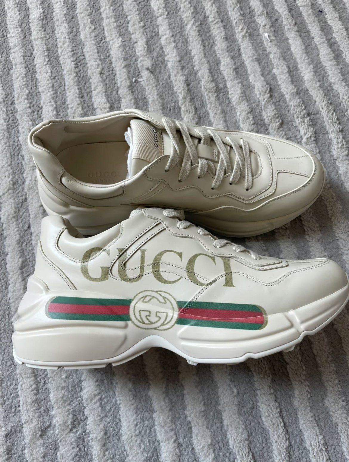 Gucci Rhyton Vintage Logo review Shinese Frisby
