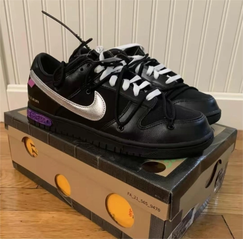Nike Dunk Low Off-White Lot 50 DM1602-001 review 