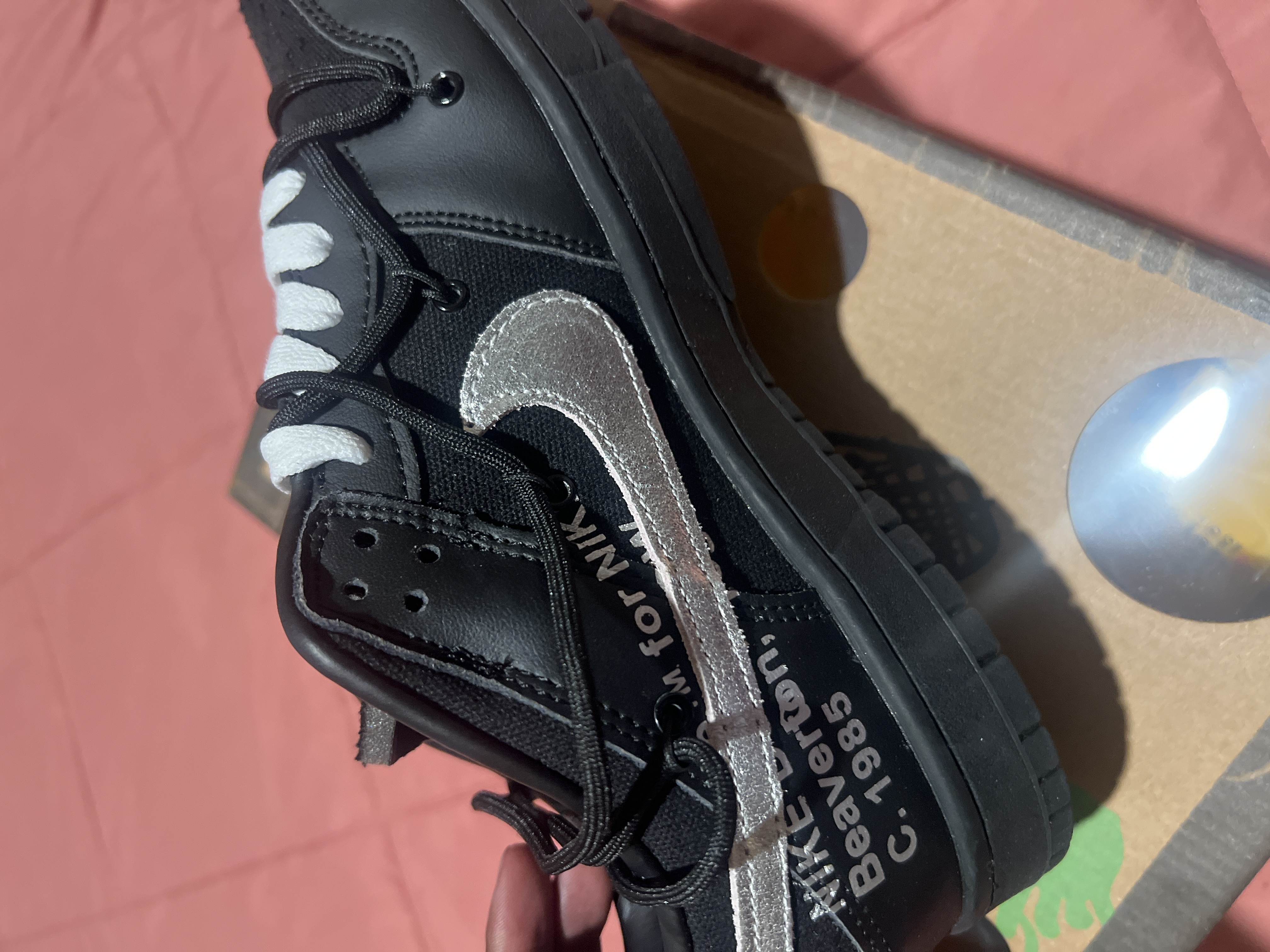 Nike Dunk Low Off-White Lot 50 DM1602-001 review Tiger 03