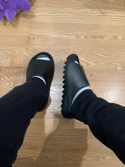 Adidas Yeezy Slide Black FX0495 review 