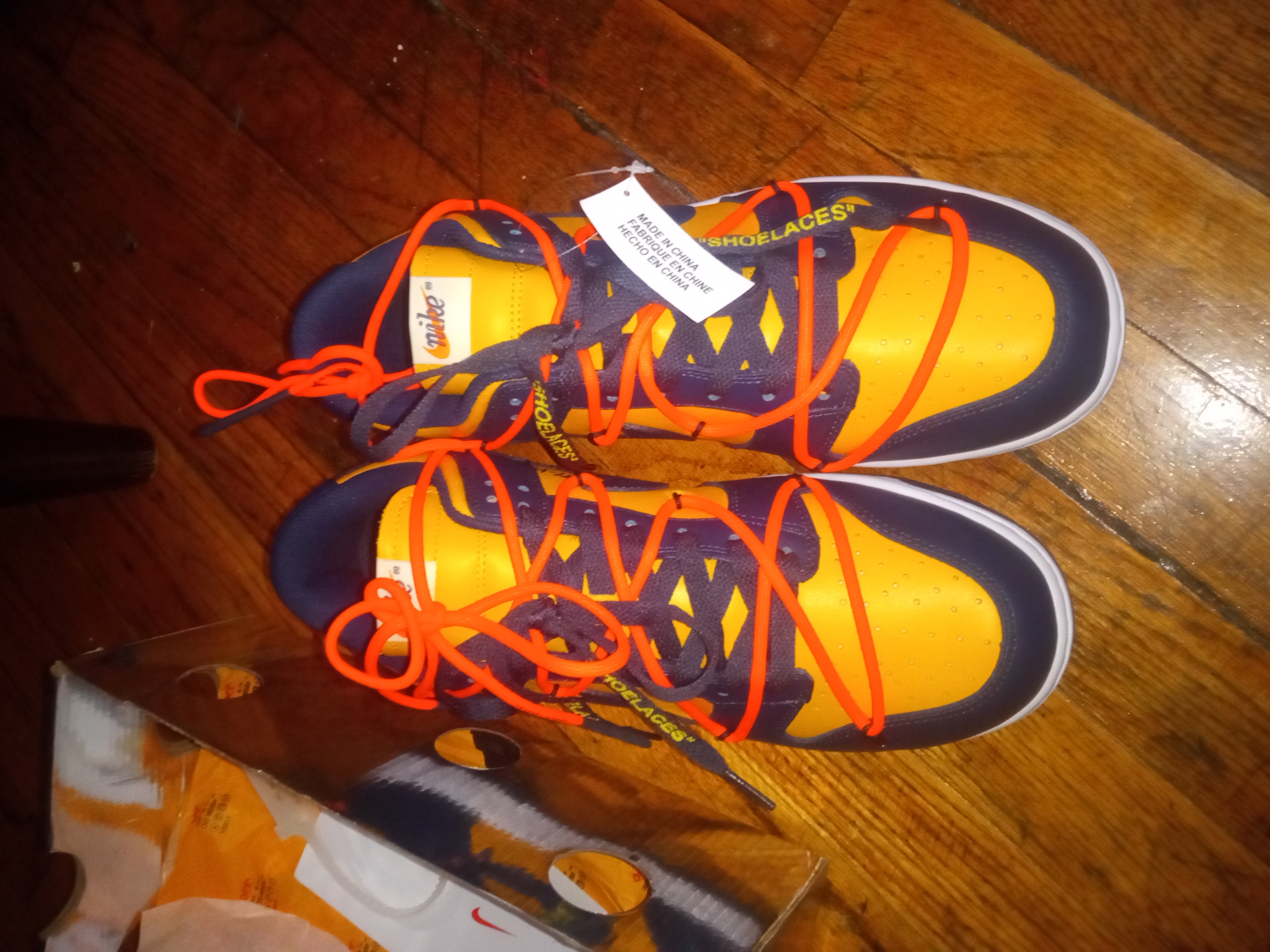 Nike Dunk SB Low Off-White University Gold Midnight Navy CT0856-700 review Johnny 06