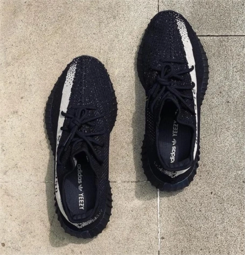 Adidas Yeezy Boost 350 V2 Core Black White BY1604 review 