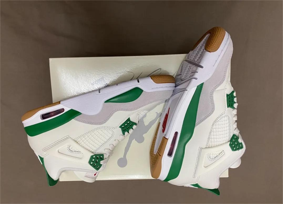 Air Jordan 4 Retro SB Pine Green DR5415-103 review Spencer 00