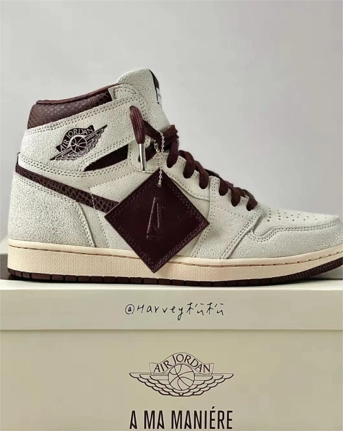 Air Jordan 1 Retro High OG Sail/Burgundy Crush DO7097-100 review 