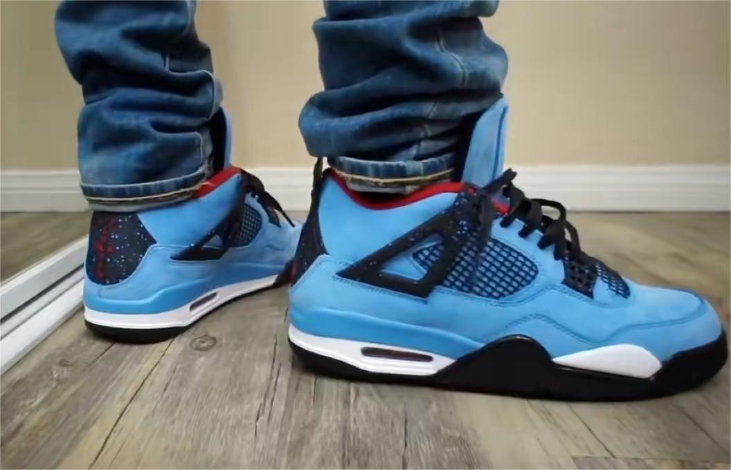Air Jordan 4 Retro Travis Scott Cactus Jack 308497-406 review Trey
