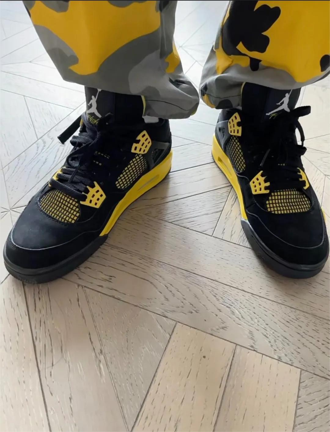 Air Jordan 4 Retro Thunder DH6927-017 review Pierre