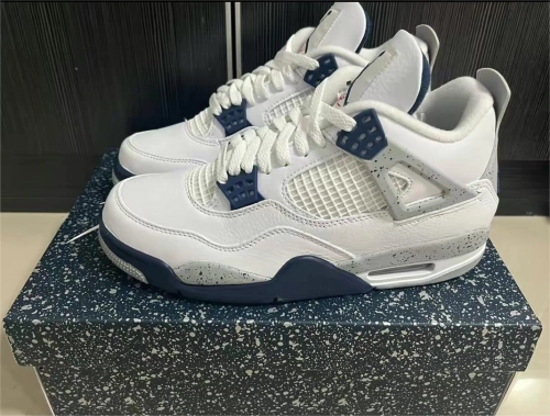 Air Jordan 4 Retro White Midnight Navy DH6927-140 review 