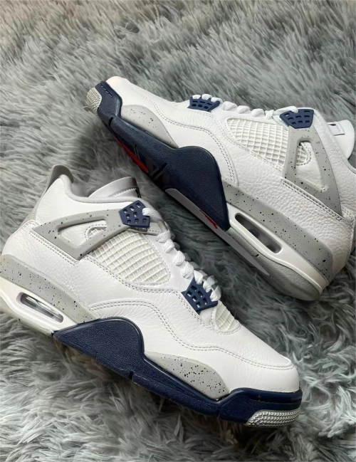 Air Jordan 4 Retro White Midnight Navy DH6927-140 review 