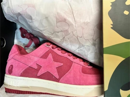A Bathing Ape Bape SK8 Sta Pink review 