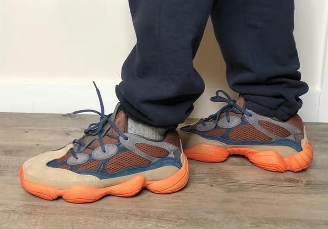 Adidas Yeezy 500 Enflame GZ5541 review Overli