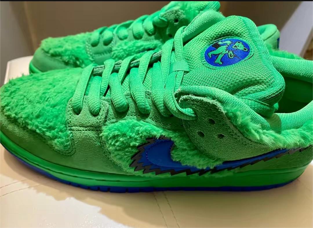 Nike Dunk SB Low Grateful Dead Bears Green CJ5378-300 review Tamia