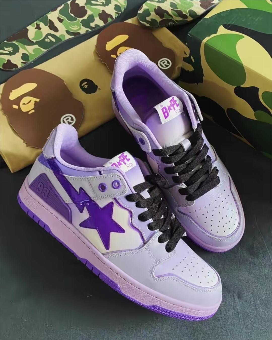A Bathing Ape Bape SK8 Sta Gradient Purple review Sammy