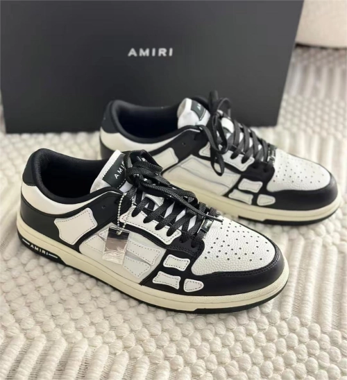 Amiri Skel Top Low Black Bone MFS003-004 review 