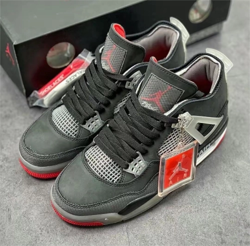Air Jordan 4 Off-White Bred CV9388-001 review 