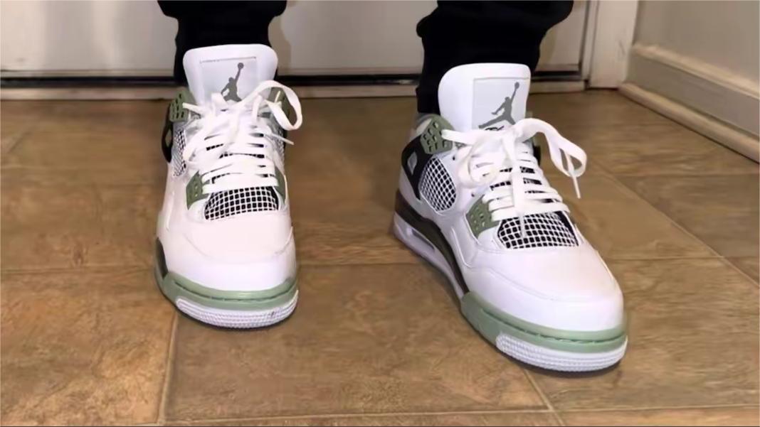 Air Jordan 4 Retro Seafoam AQ9129-103 review Sumi 00