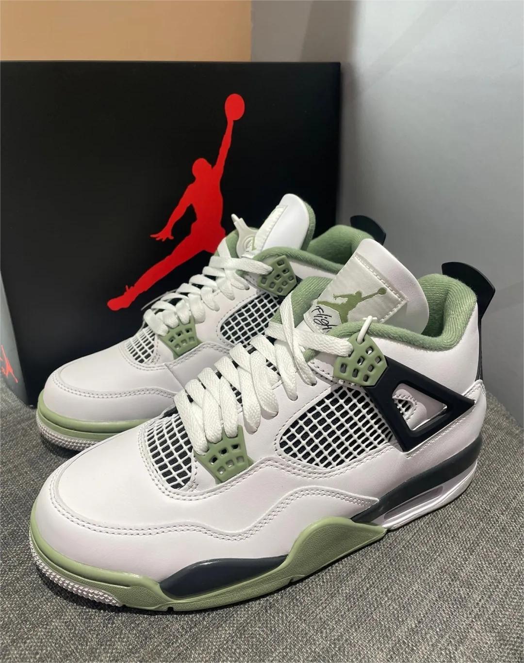 Air Jordan 4 Retro Seafoam AQ9129-103 review Walton