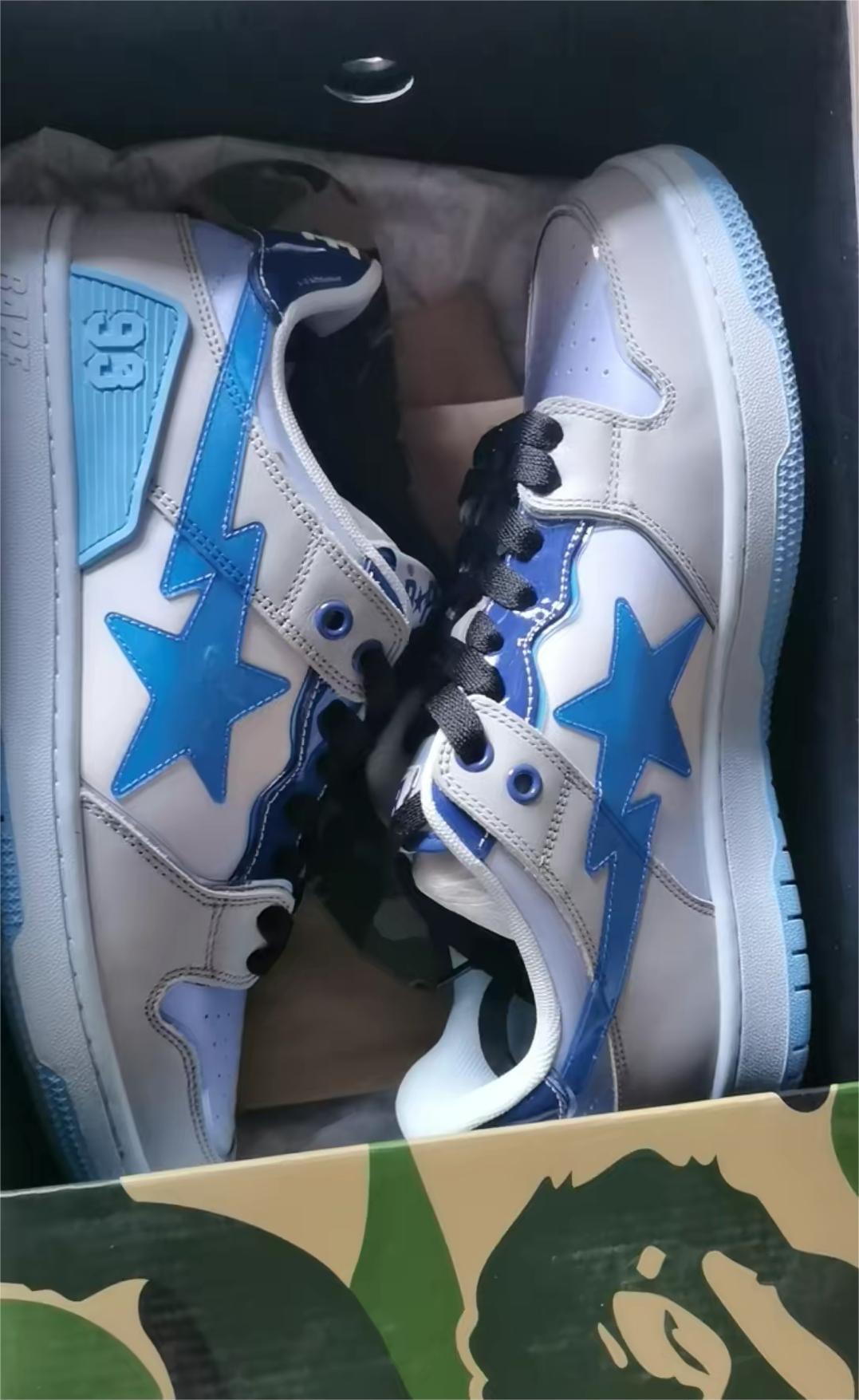 A Bathing Ape Bape SK8 Sta Gradient Blue review Manuel