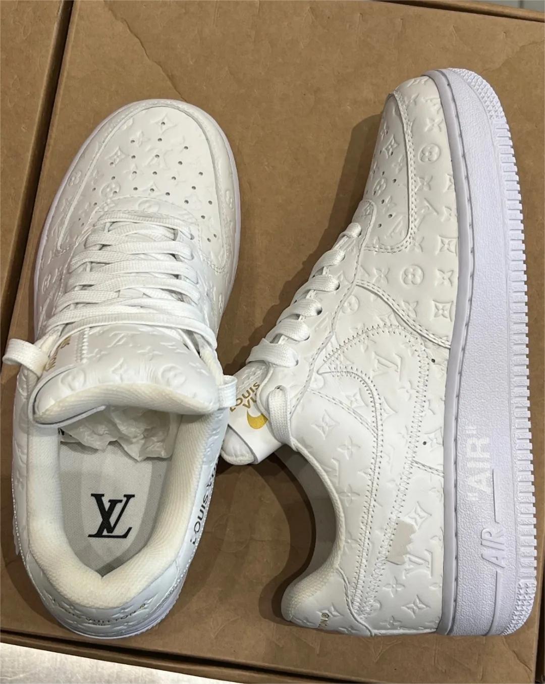 Louis Vuitton x Nike Air Force 1 Low By Virgil Abloh White review Felton