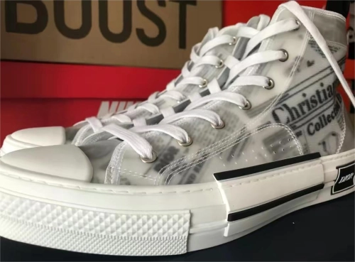 Dior B23 High Top Daniel Arsham Newspaper 3SH118YUO_H069 review 