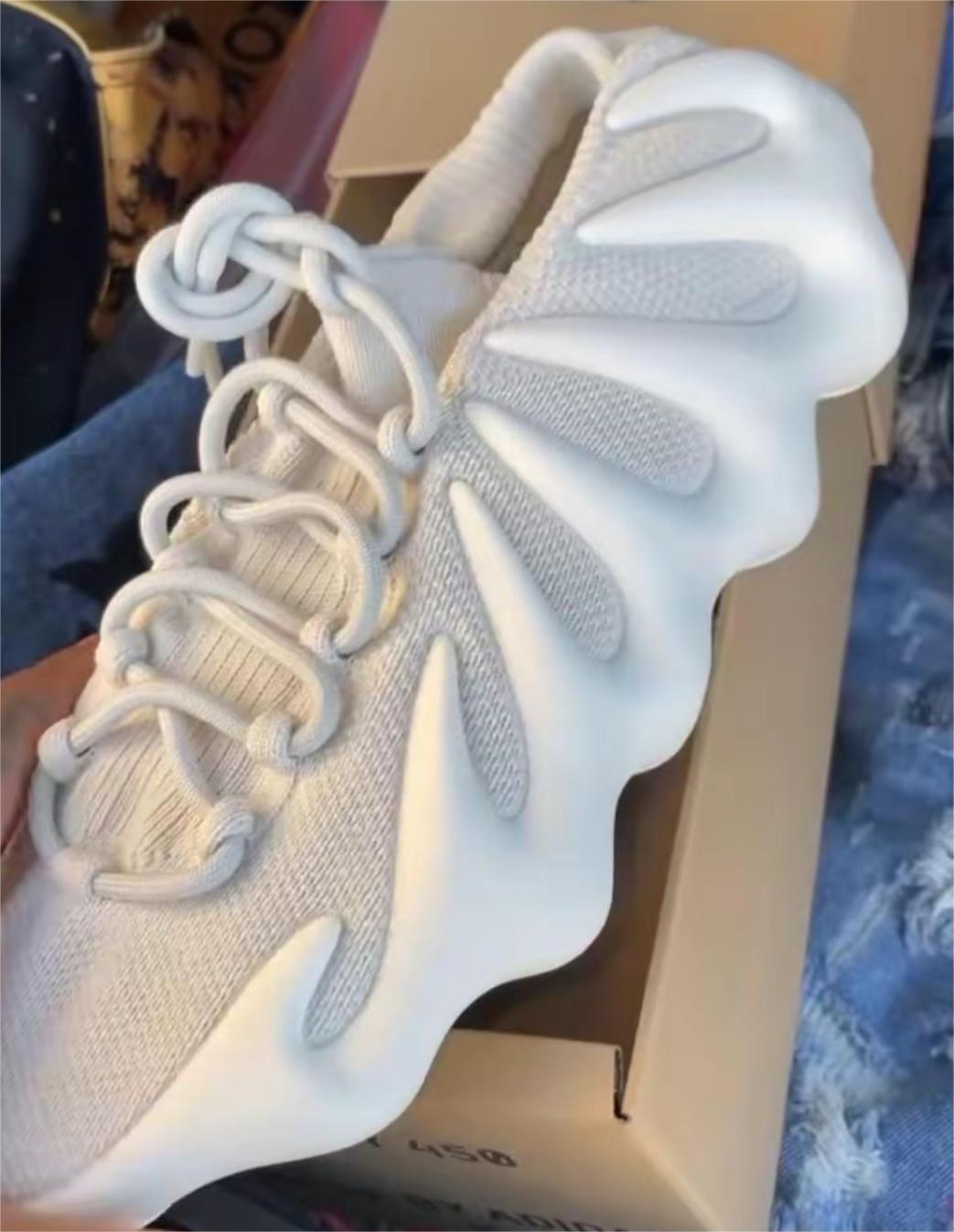 Adidas Yeezy 450 Cloud White H68038 review osmany