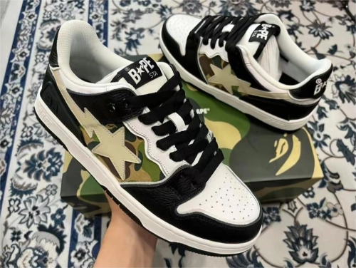 A Bathing Ape Bape SK8 Sta Camo Black White  review 