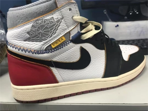 Air Jordan 1 Retro High Union Los Angeles Black Toe BV1300-106 review 