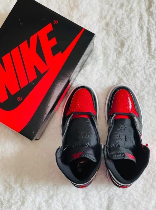 Air Jordan 1 Retro High OG Bred Patent 555088-063 review 