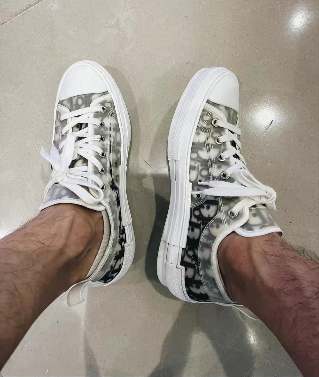 Dior B23 Low Top Daniel Asham Newspaper 3SN249YUO_H069 review Jones 01