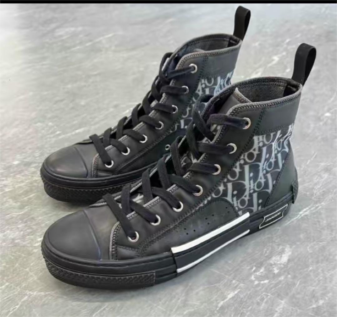 Dior B23 High Top Canvas Oblique Black review Dockery