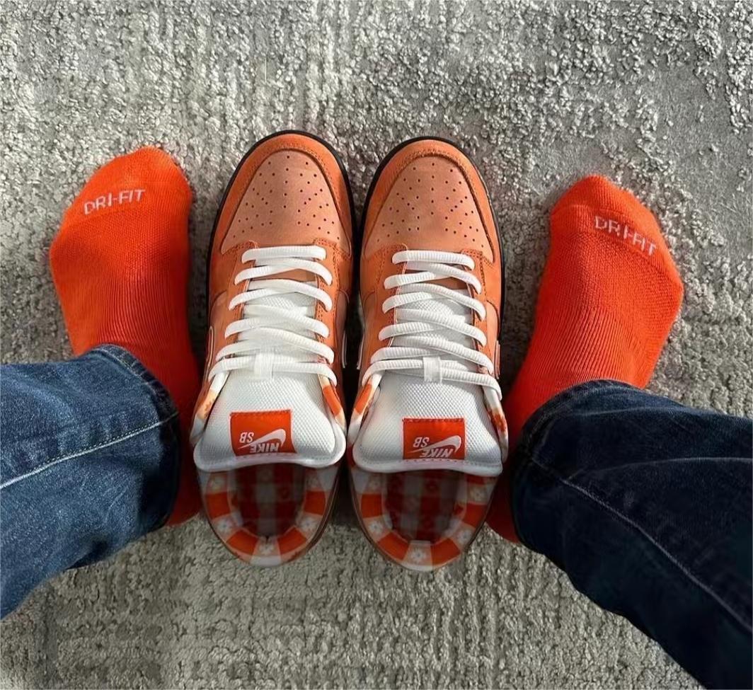 Nike SB Dunk Low Concepts Orange Lobster FD8776-800 review Khan
