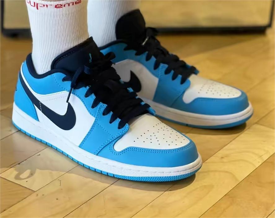 Air Jordan 1 Low UNC 553558-144 review beltre