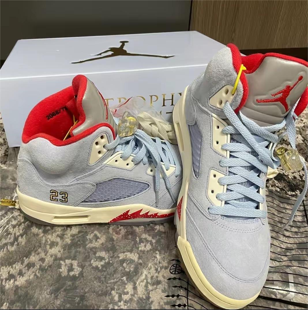 Air Jordan 5 Retro Trophy Room Ice Blue CI1899-400 review James