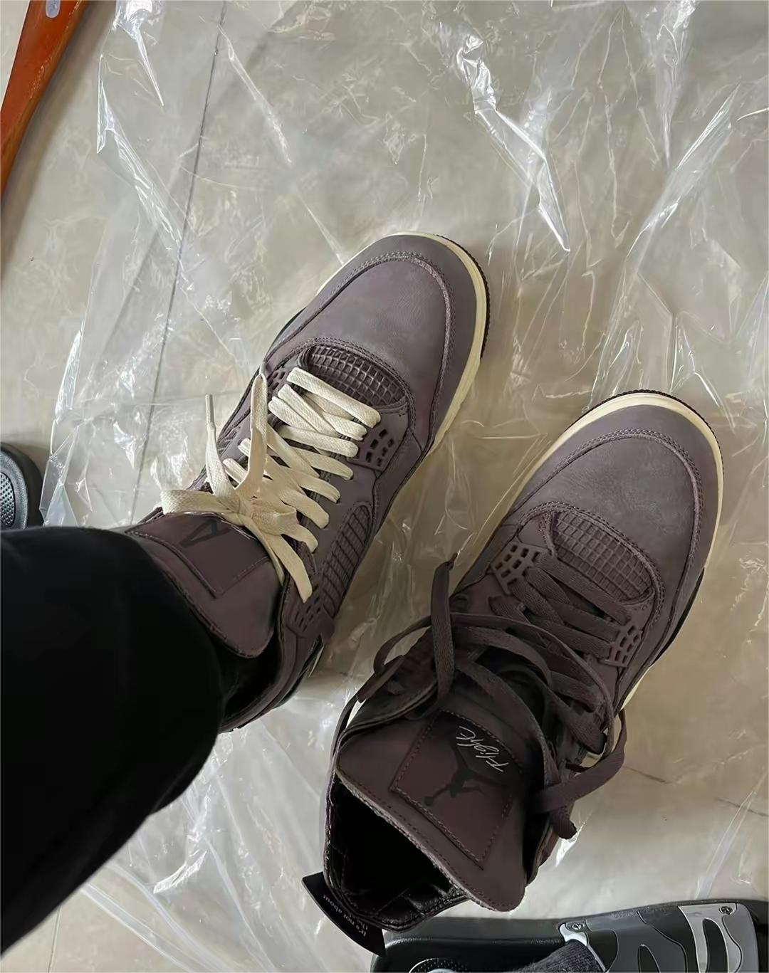 Air Jordan 4 Retro A Ma Maniere Violet Ore DV6773-220 review Fox 01