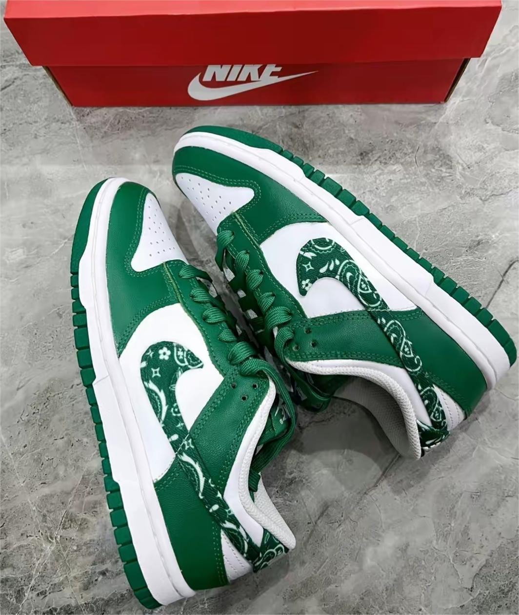 Nike Dunk Low Essential Paisley Pack Green DH4401-102 review Tt