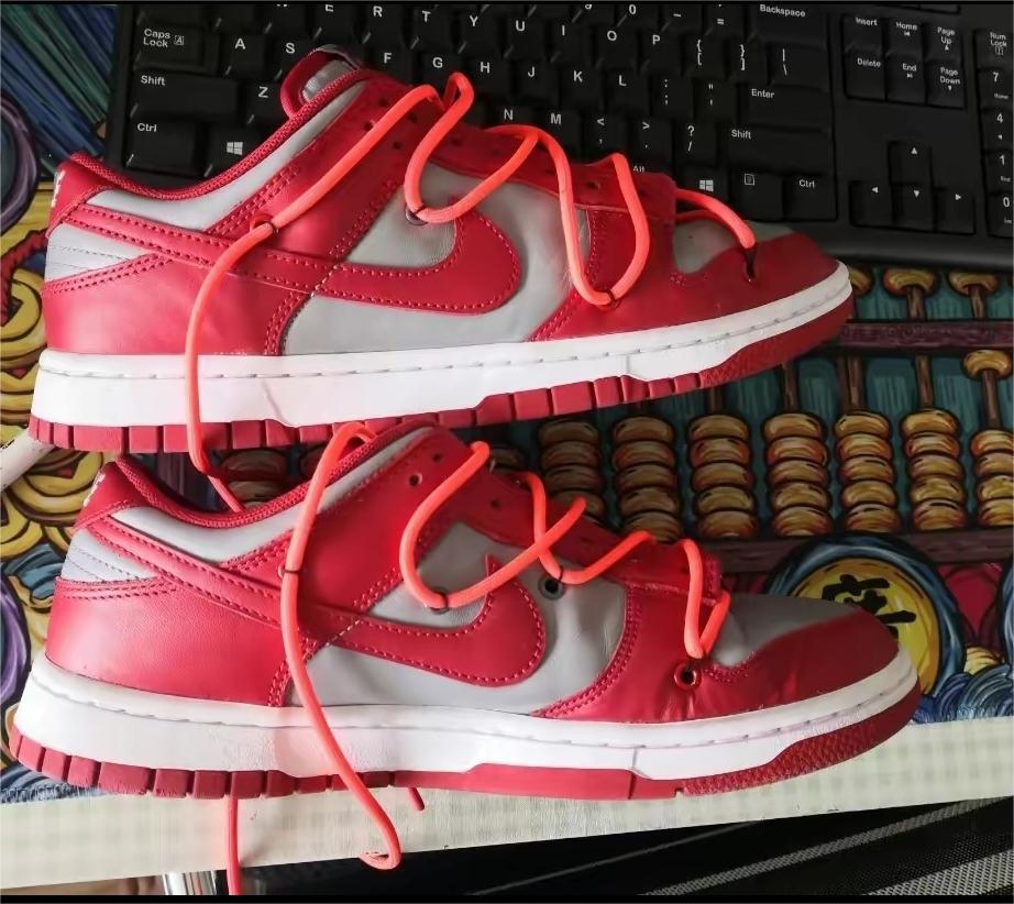 Nike Dunk Low Off-White University Red CT0856-600 review Miller