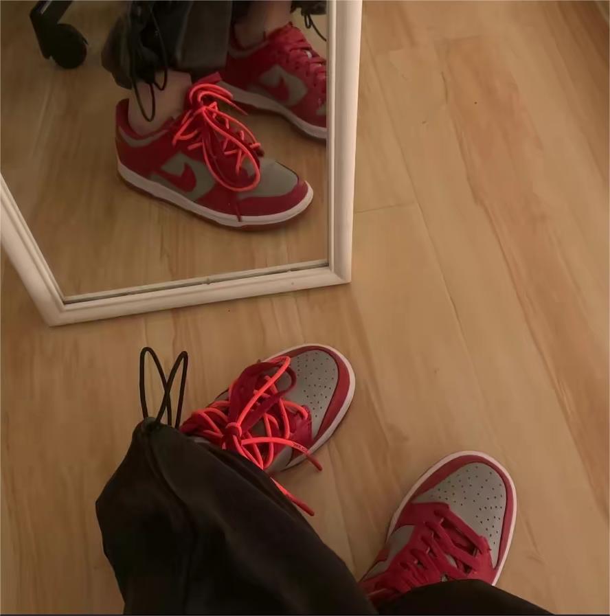 Nike Dunk Low Off-White University Red CT0856-600 review Mac