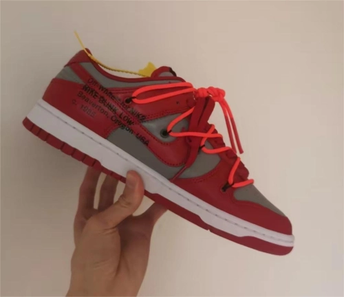 Nike Dunk Low Off-White University Red CT0856-600 review 