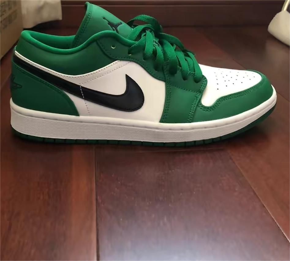 Air Jordan 1 Low Pine Green 553558-301 review durrant
