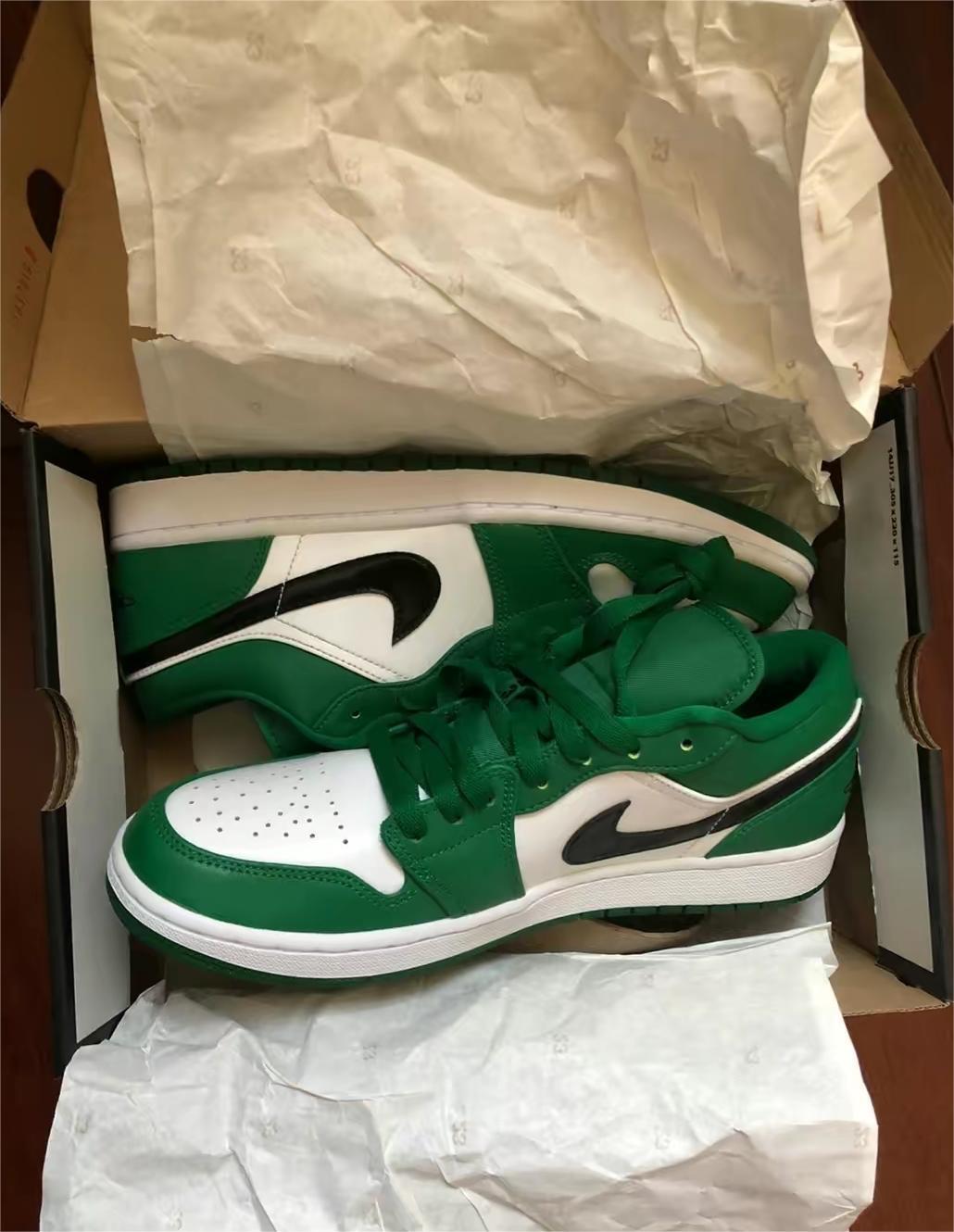 Air Jordan 1 Low Pine Green 553558-301 review Pesce