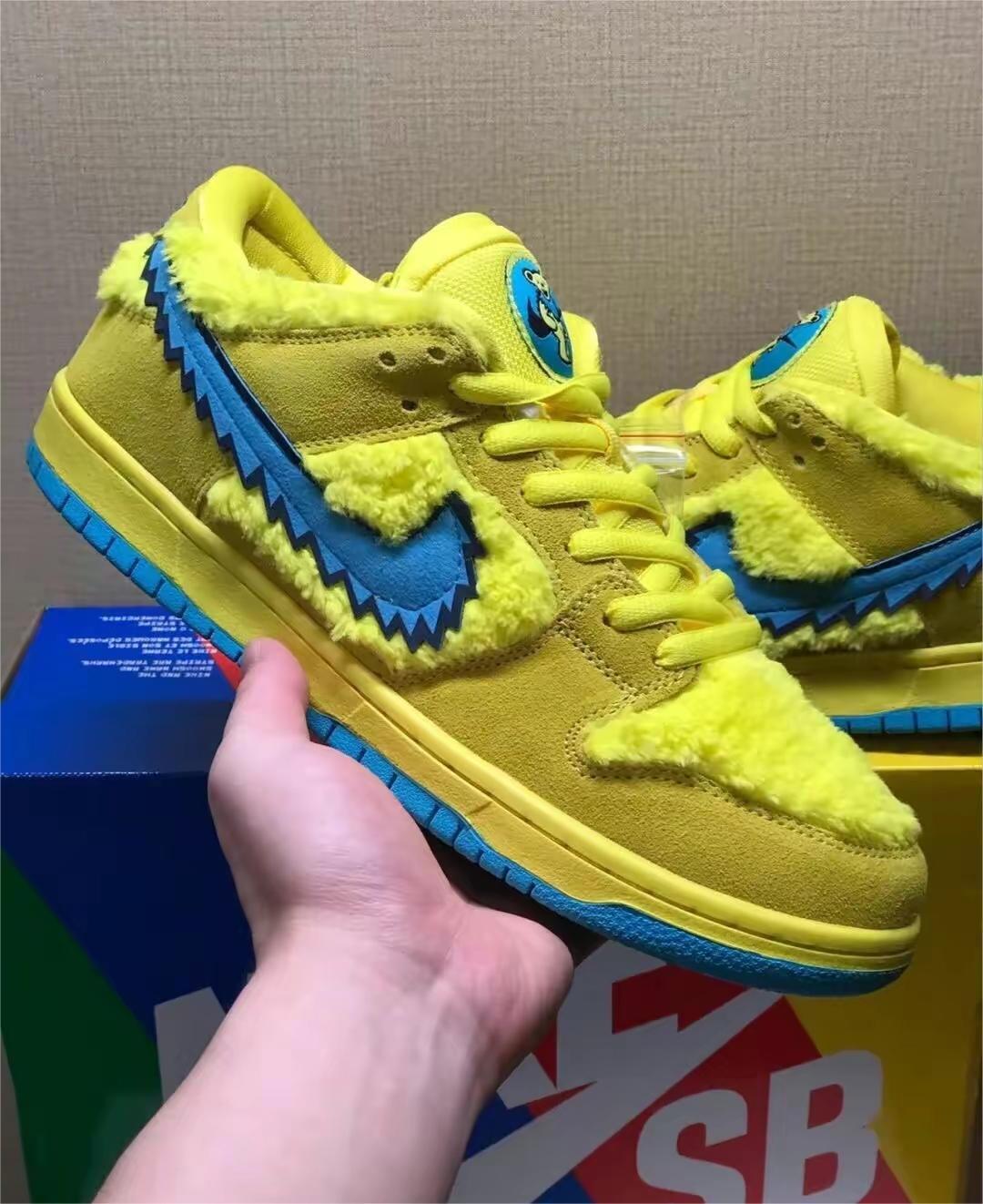 Nike Dunk SB Low Grateful Dead Bears Opti Yellow CJ5378-700 review Ethan