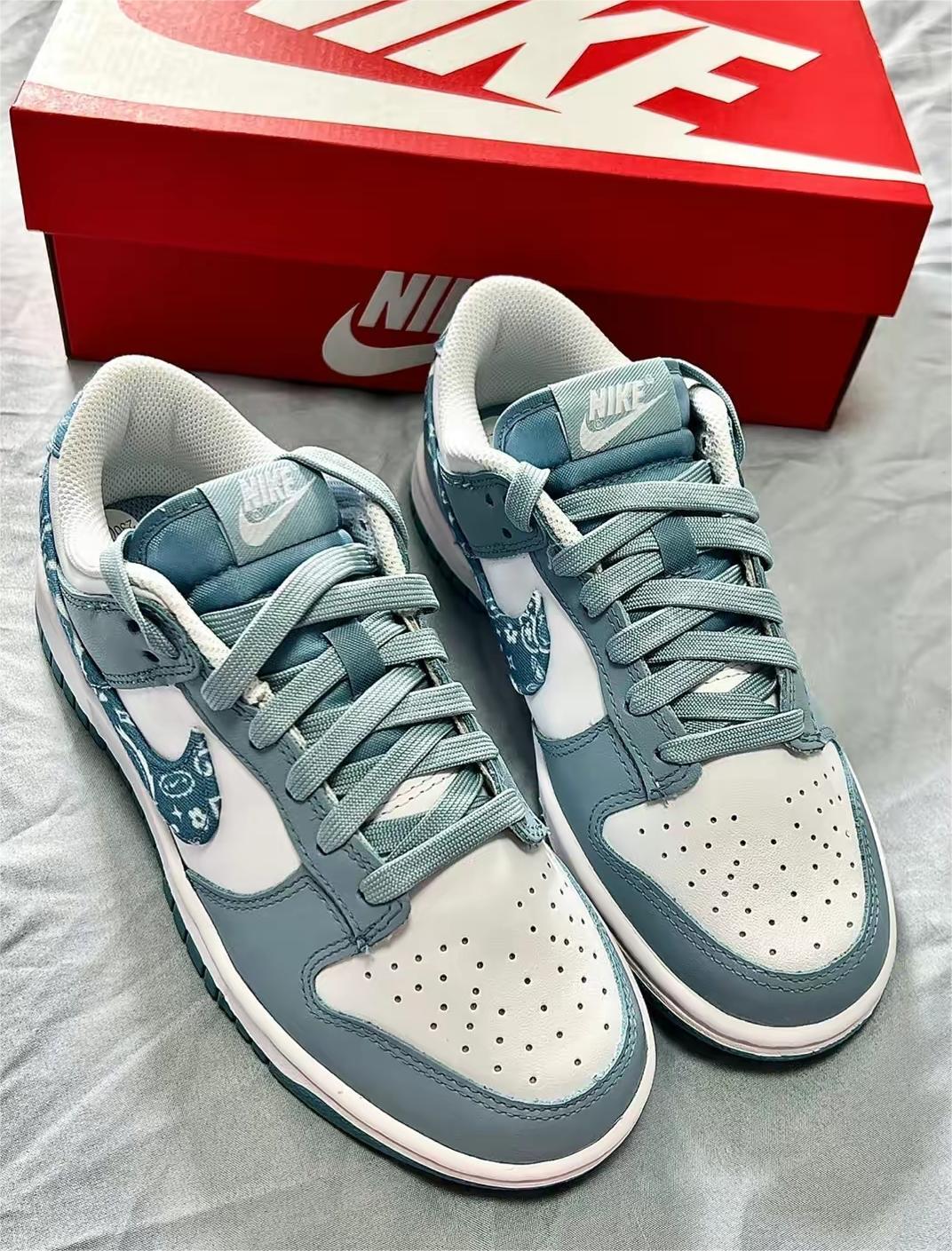 Nike Dunk Low Essential Paisley Pack Worn Blue DH4401-101 review Muhia