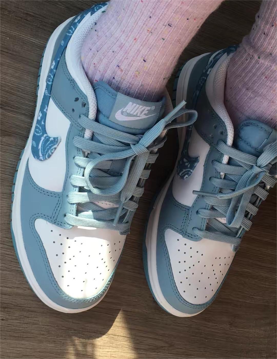 Nike Dunk Low Essential Paisley Pack Worn Blue DH4401-101 review Perez