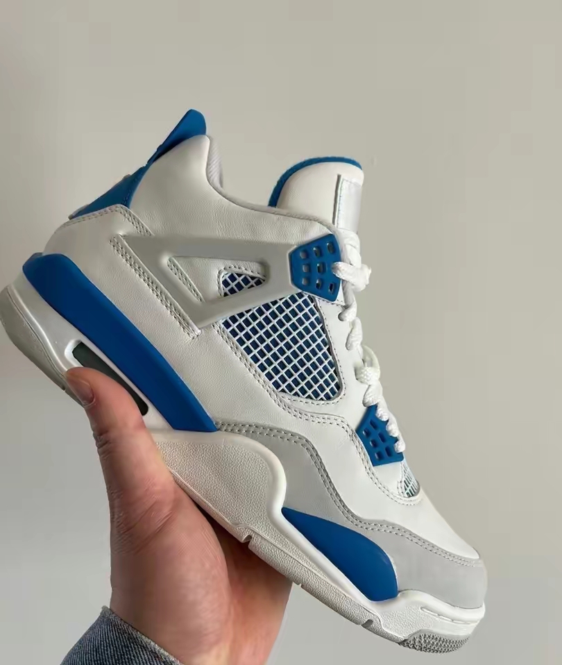 Air Jordan 4 Retro Military Blue 308497-105 review Smith 01