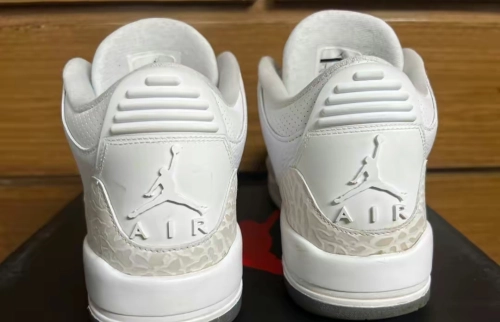 Air Jordan 3 Retro Pure White 136064-111 review 
