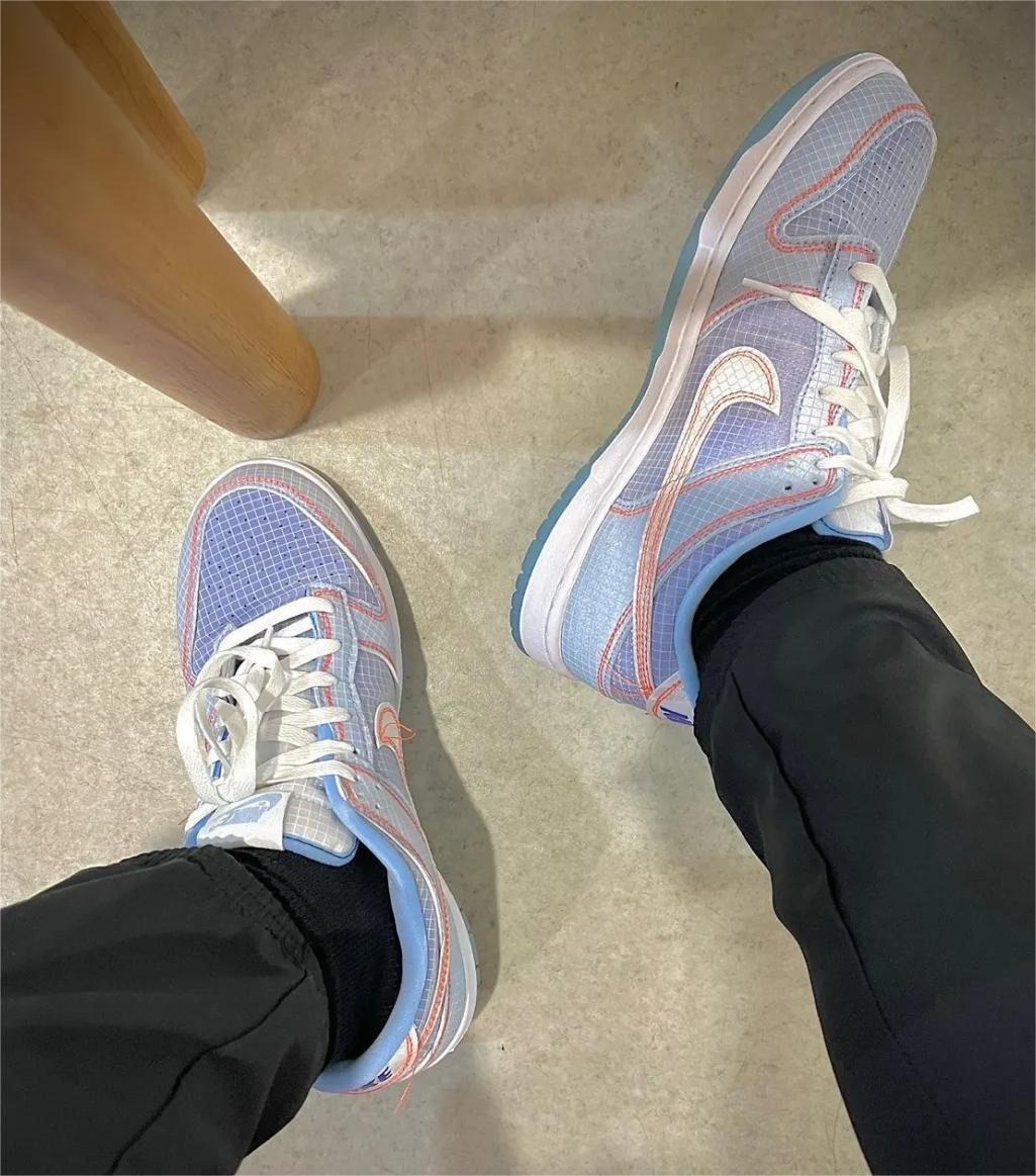 Nike Dunk Low Union Passport Pack Argon DJ9649-400 review Finch