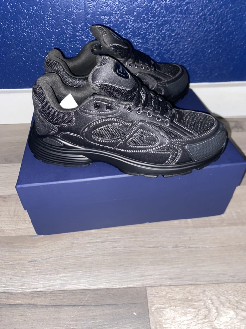 Dior B30 x Stone Island Sneaker Black 3SN279ZAN_H900 review 