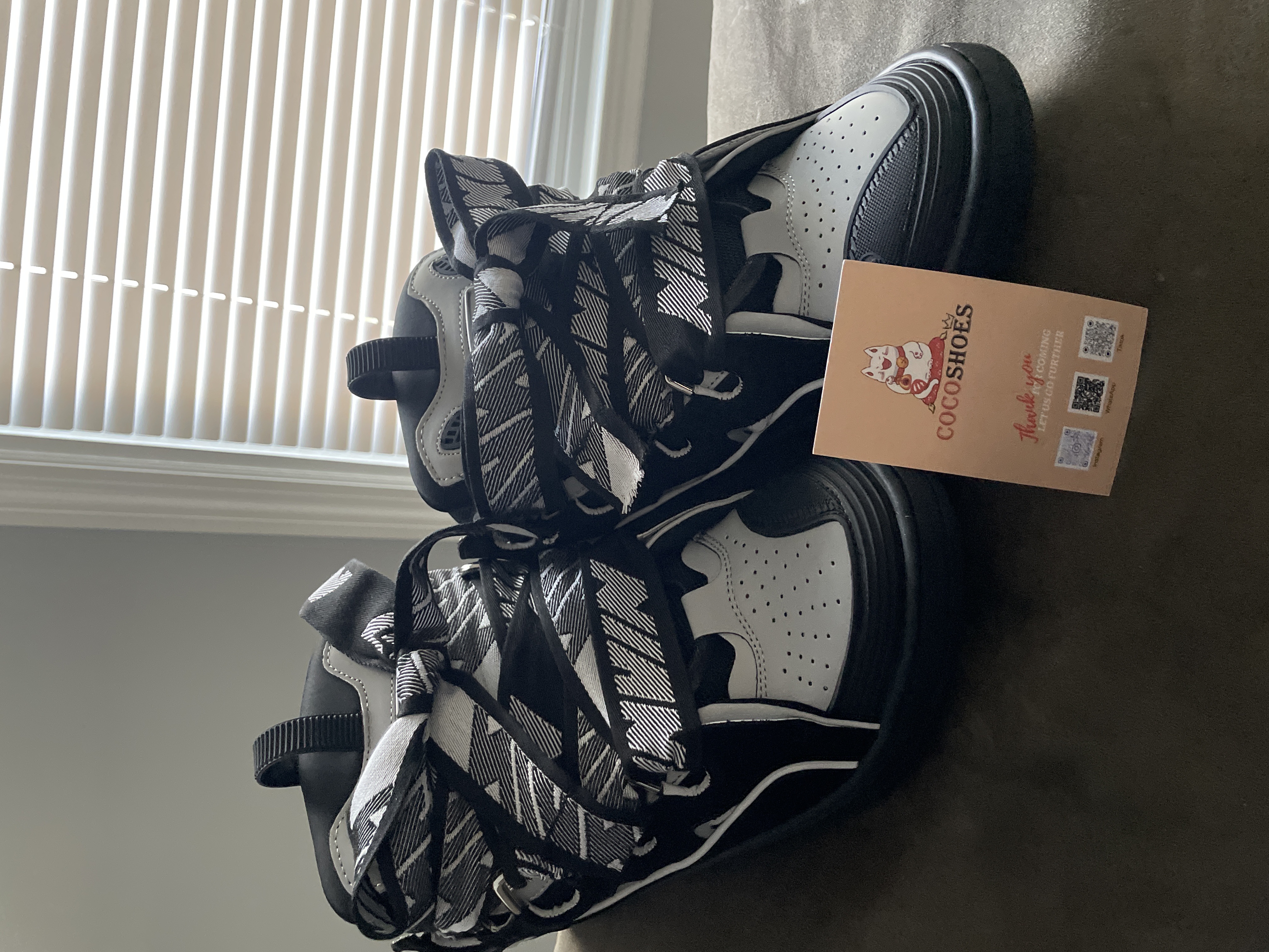 Lanvin Leather Curb Sneaker Black Grey review Notabotlol 00