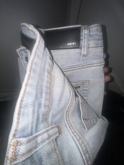 Amiri Jean MX1 Ultrasuede Antique Indigo AMDNSY1055-406 review Ty